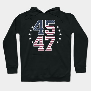 Funny QR Trump 45 47 Trump Dancing Code Pocket Scan Hoodie